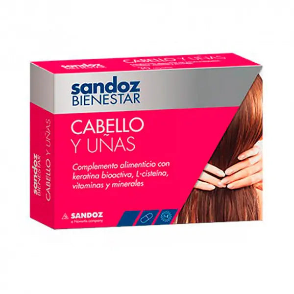 Sandoz Bienestar Cabello Y Uñas 90 Caps