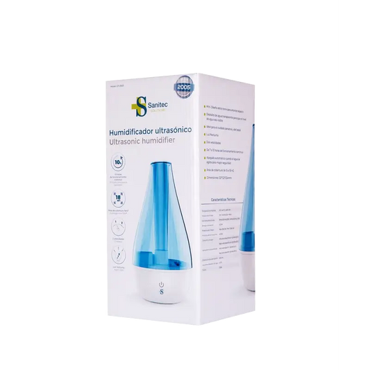 Sanitec Humidificador Ultrasónico, 1 unidad