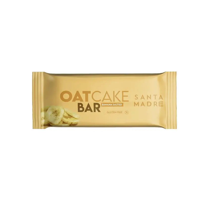 Santa Madre Barrita Oatcake Bar Banana Salted Caramel , 60 gr