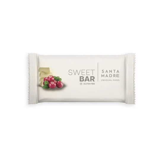 Santa Madre Barrita Sweet Bar  White Choco-Blueberry, 60 gr