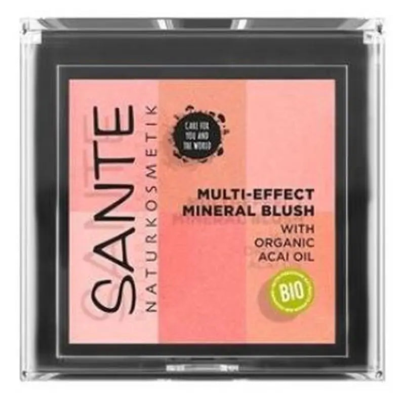 Sante Naturkosmetik Colorete Multi Effect 6 Tonos 01 Coral 8Gr. 