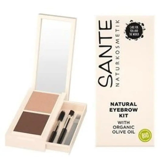 Sante Naturkosmetik Kit Cejas Profesional Pincel Y Pinzas 2,4Gr. 