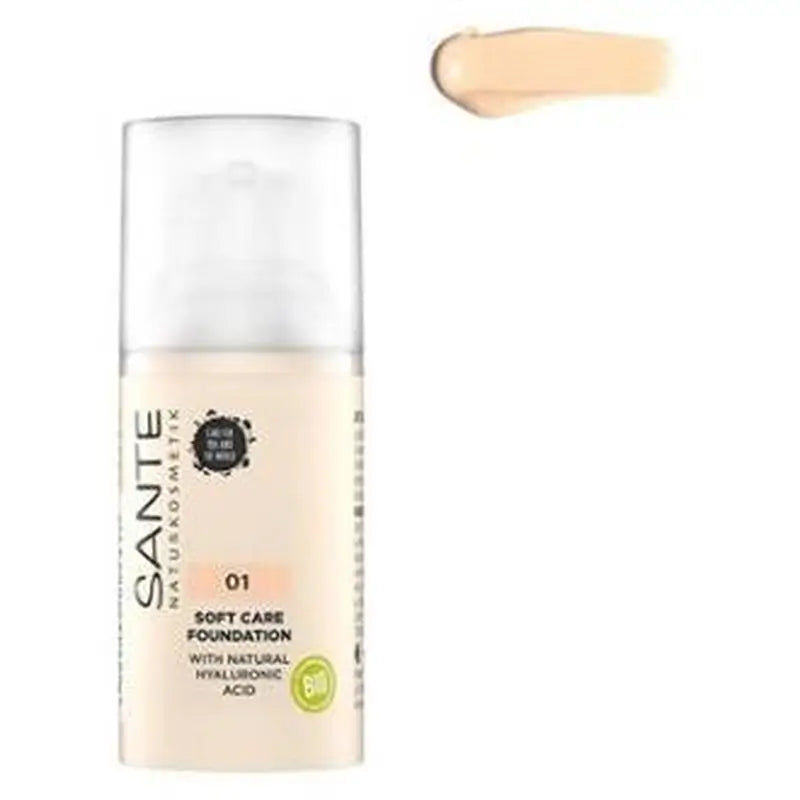 Sante Naturkosmetik Maquillaje Soft Cream 01 Warm Linen 30Ml. 