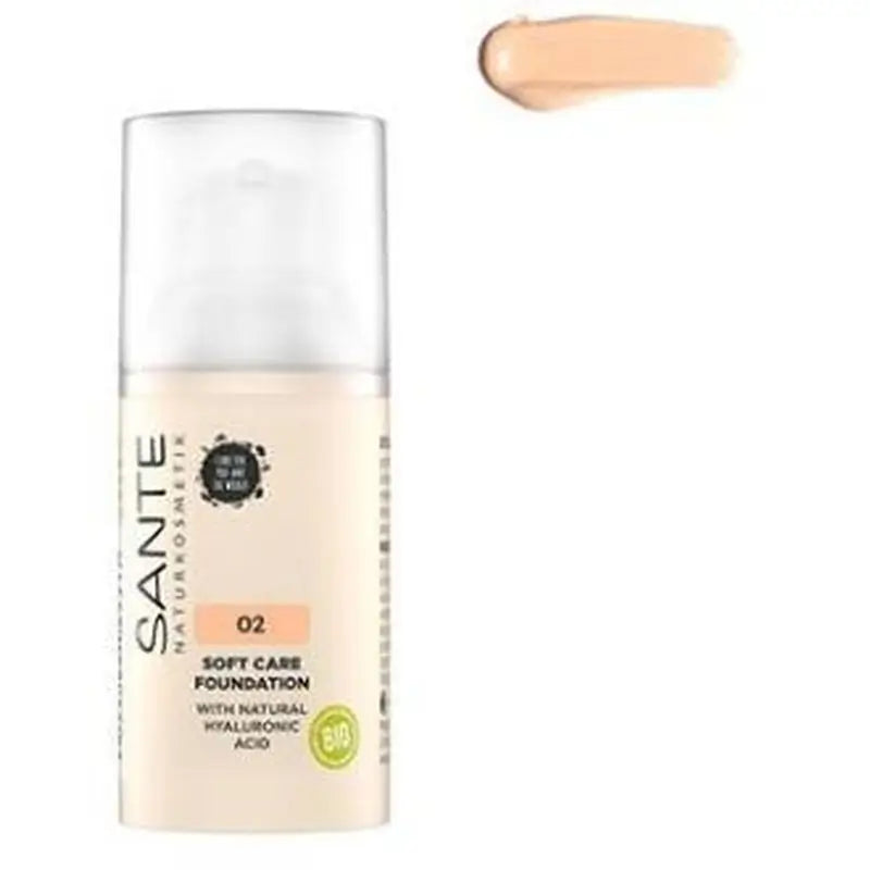 Sante Naturkosmetik Maquillaje Soft Cream 02 Neutral Beige 30Ml. 