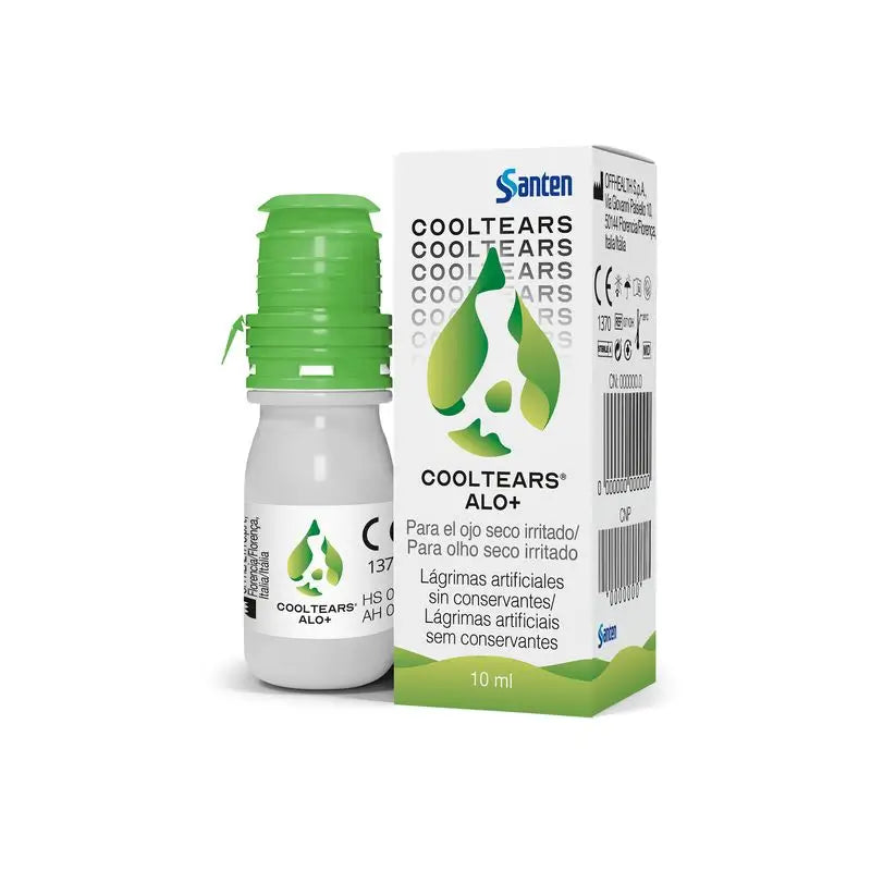 Santen Cooltears Alo+ Lágrimas Artificiales Multidosis, 10 ml