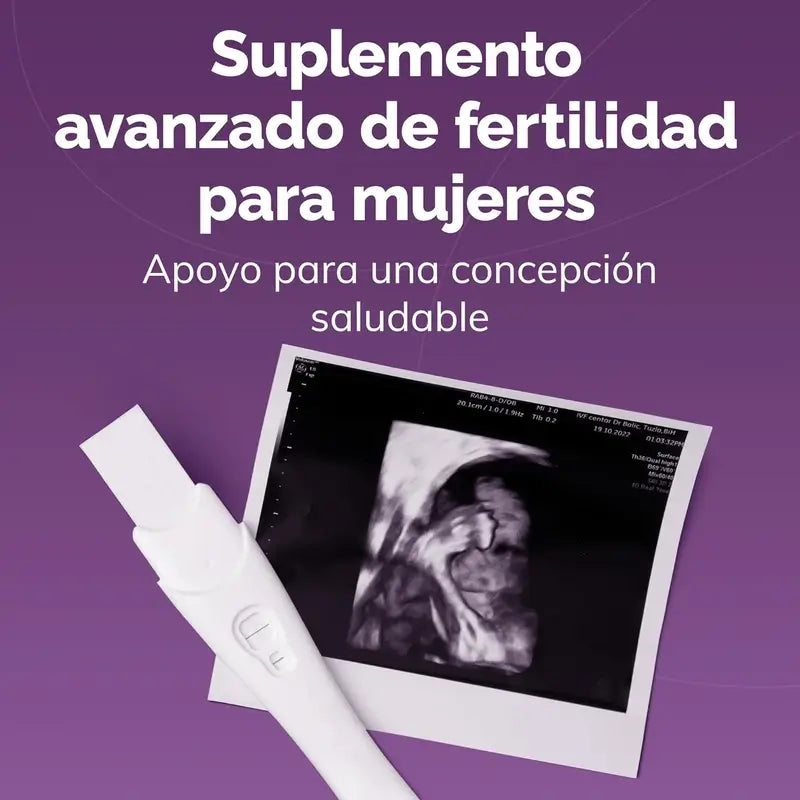 Sasmar Conceive Plus Apoyo Fertilidad Femenina, 60 Cápsulas