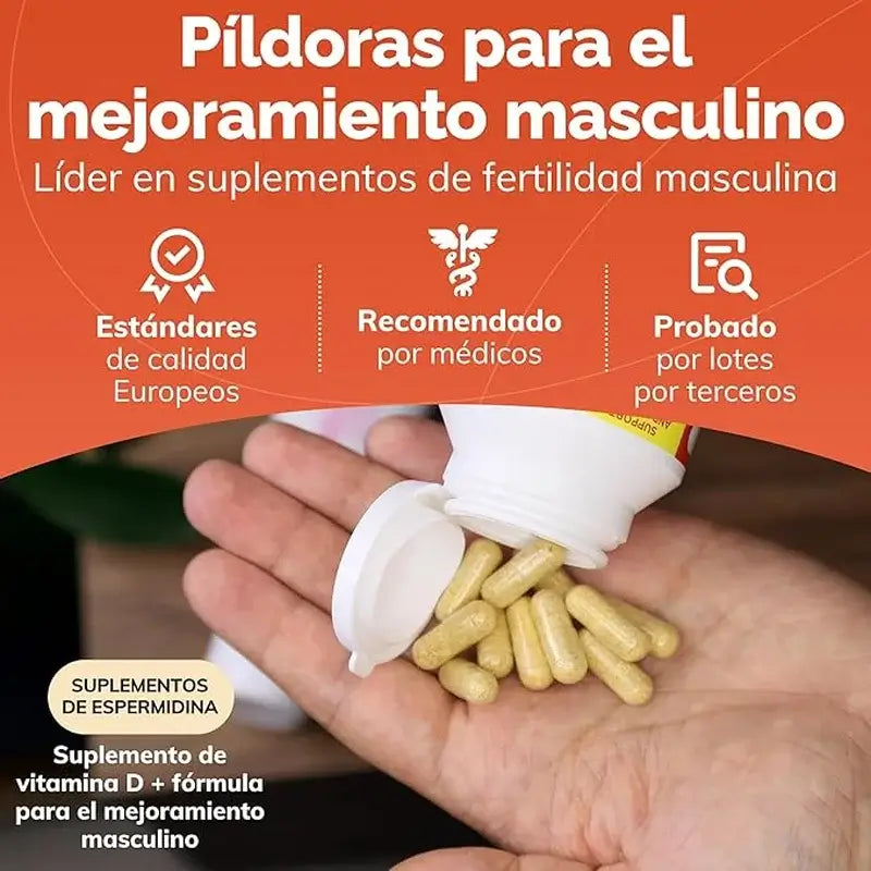 Sasmar Conceive Plus Hombre Motilidad, 60 Cápsulas