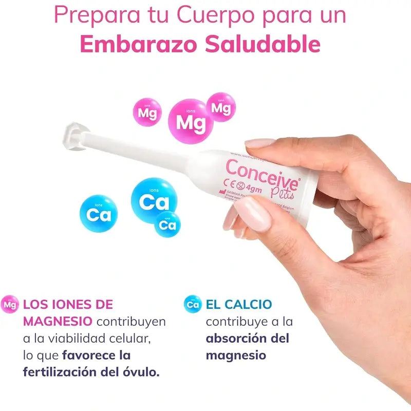 Sasmar Lubricante Conceive Plus, 8 Aplicadores Unidosis