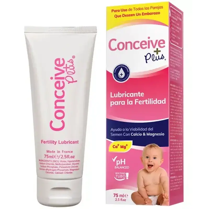 Sasmar Lubricante Conceive Plus Tubo, 75 ml