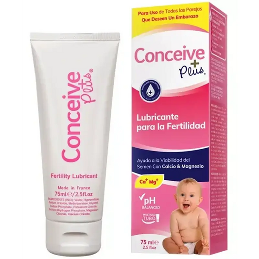 Sasmar Lubricante Conceive Plus Tubo, 75 ml