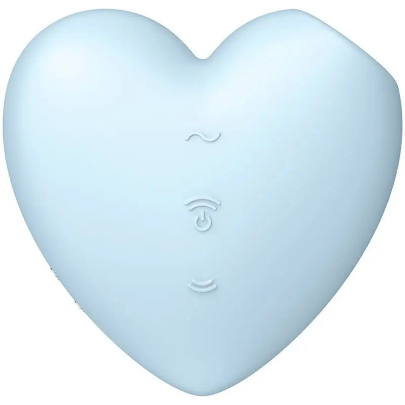 Satisfyer Air Pulse  Cutie Heart Estimulador Y Vibrador - Azul