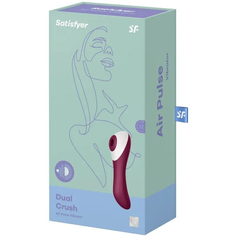 Satisfyer Air Pulse  Dual Crush Estimulador Y Vibrador