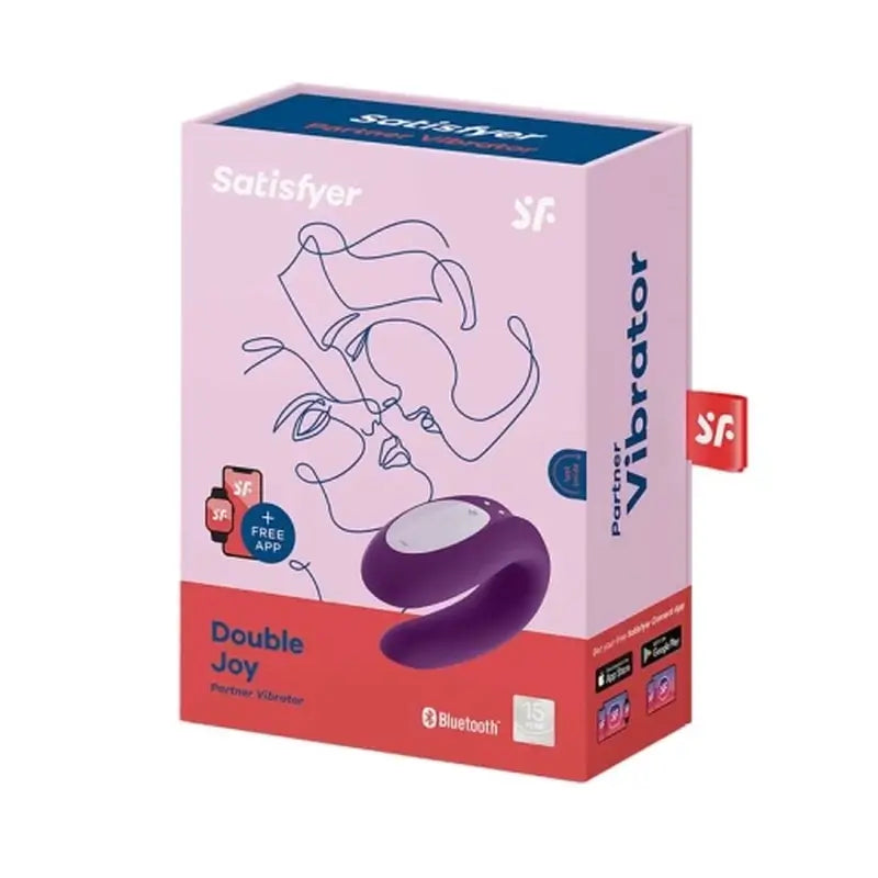 Satisfyer Connect  Double Joy Con App - Morado