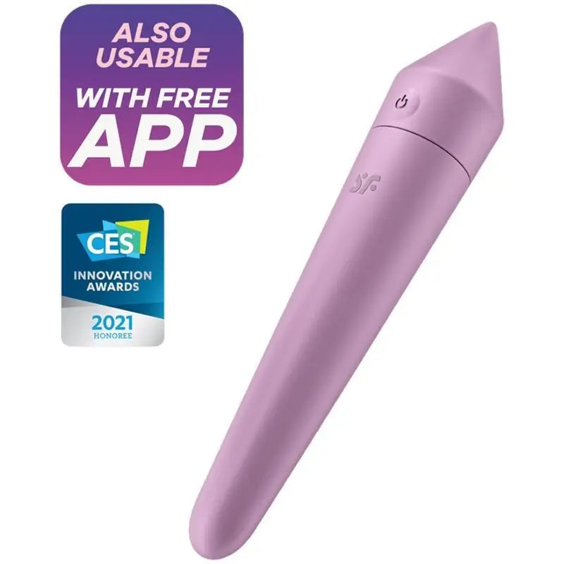 Satisfyer Connect  Ultra Power Bullet 8 Bala Vibradora Lila