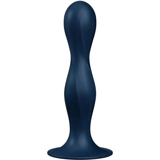 Satisfyer Double Ball-R Dildo Silicona Azul