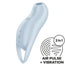 Satisfyer Pocket Pro 1 Estimulador Clítoris Azul Claro