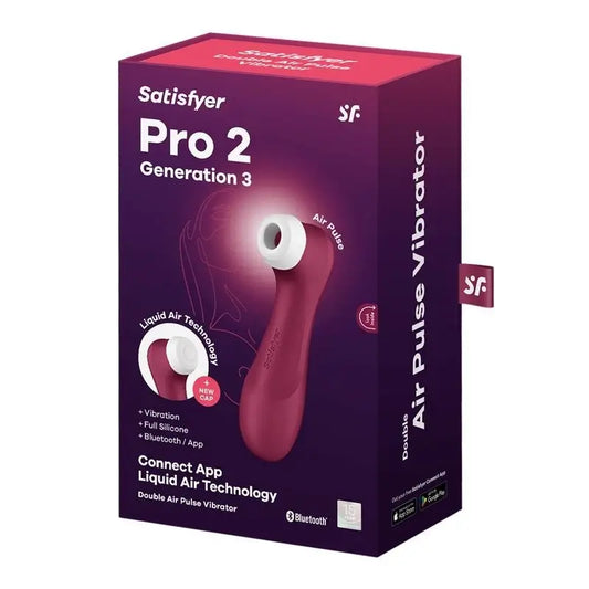 Satisfyer Pro 2 Generación 3 Granate  Bluetooth & App