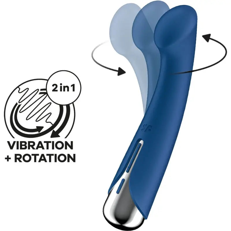 Satisfyer Spinning G-Sport 1 Vibrador Rotador Azul