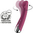 Satisfyer Spinning G-Sport 1 Vibrador Rotador Rojo