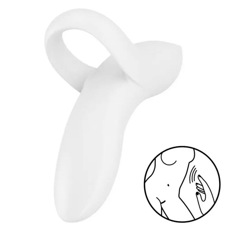 Satisfyer Vibrator  Bold Lover Dedal Vibrador - Blanco