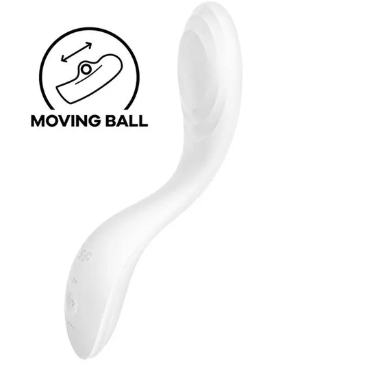 Satisfyer Vibrator Rrrolling Pleasure Vibrador Punto G - Blanco