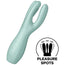 Satisfyer Vibrator Threesome 3 Vibrador - Verde