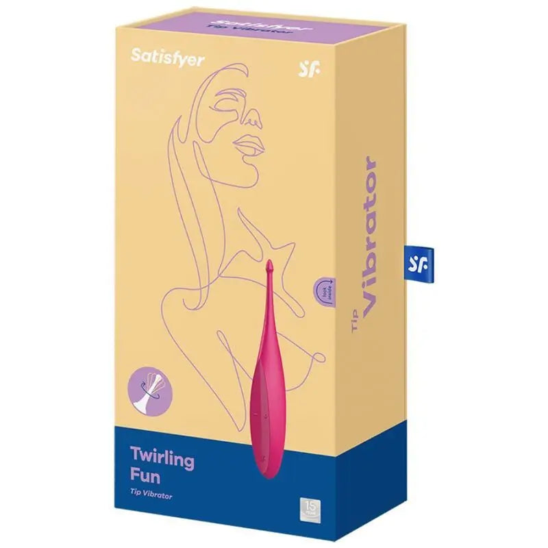 Satisfyer Vibrator  Twirling Fun Estimulador Clitoris - Rosa