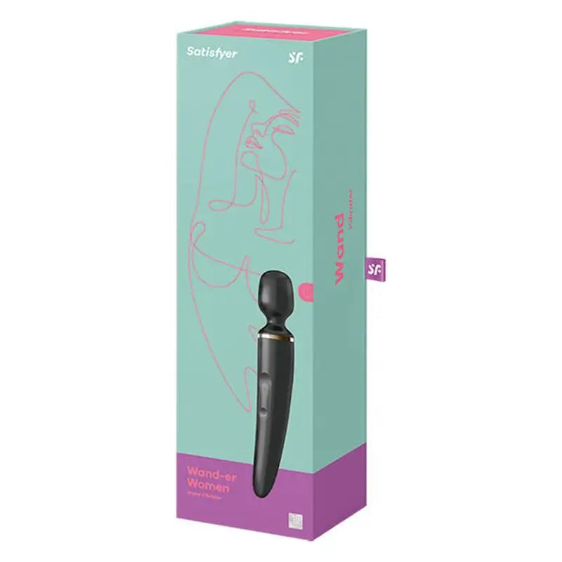 Satisfyer Wand Wand-Er Woman Negro