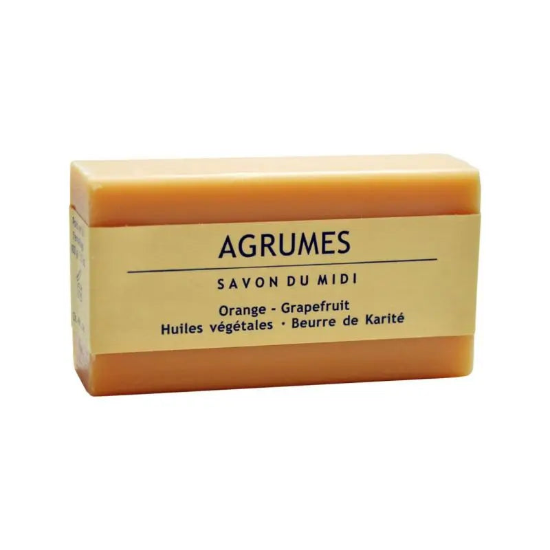 Savon Du Midi Jabon En Pastilla De Agrumes(Naranja-Pomelo ) 100G 