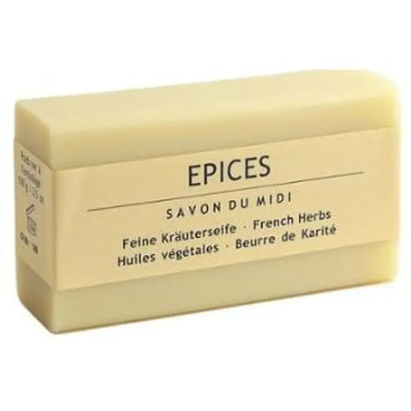 Savon Du Midi Jabon En Pastilla De Hierbas Aromaticas Finas 100G 