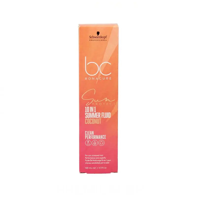 Schwarzkopf Bonacure Sun Protect 10 En 1 Summer Fluid Coconut, 100 Ml