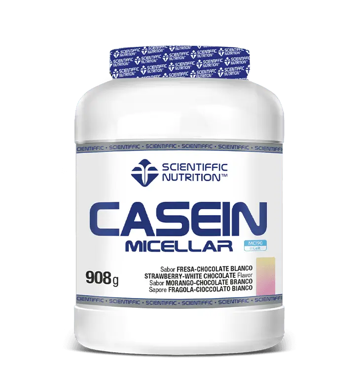 Scientiffic Nutrition Casein Fresa Choco Blanco, 908 g