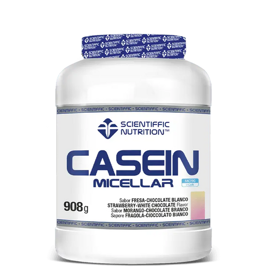 Scientiffic Nutrition Casein Fresa Choco Blanco, 908 g