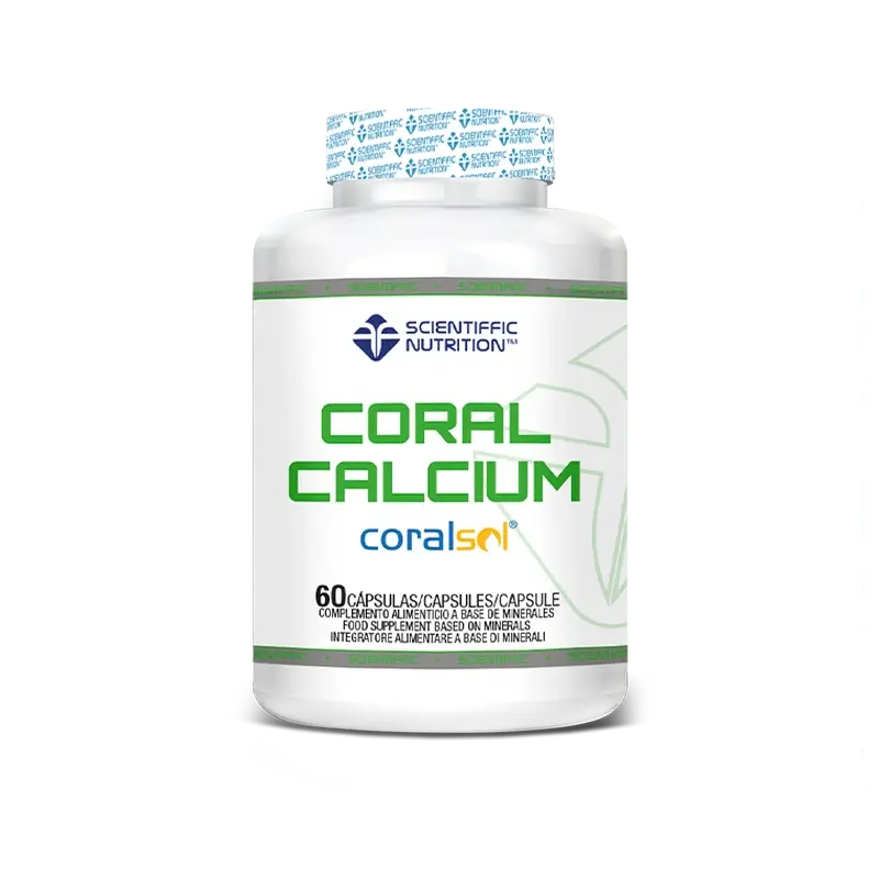 Scientiffic Nutrition Coral Calcium 500Mg , 60 capsulas