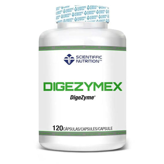 Scientiffic Nutrition  Digezymex, Enzimas Digestivas Para Mejorar La Digestión Y Reducir La Acidez, 120 unidades