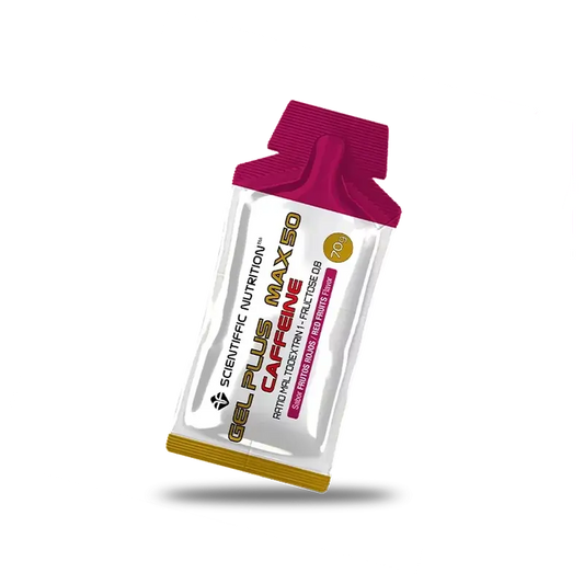 Scientiffic Nutrition Gel Plus Max 50 - Frutos Rojos , 70 gramos