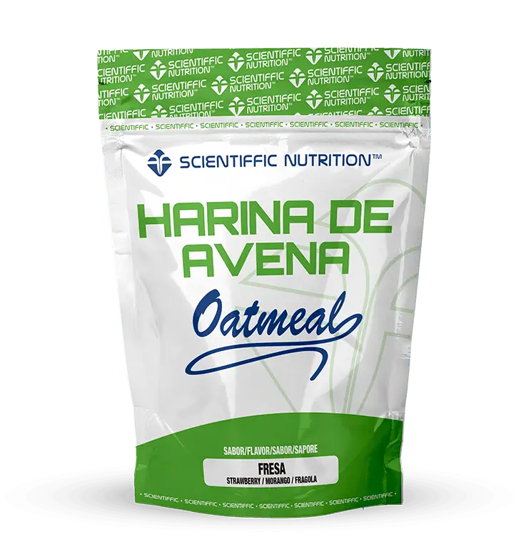 Scientiffic Nutrition Harina Avena Fresa, 1 kg