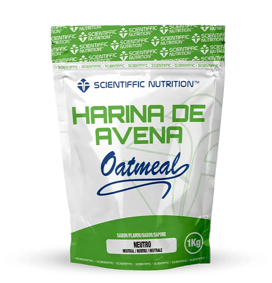 Scientiffic Nutrition Harina Avena Neutra, 1 kg