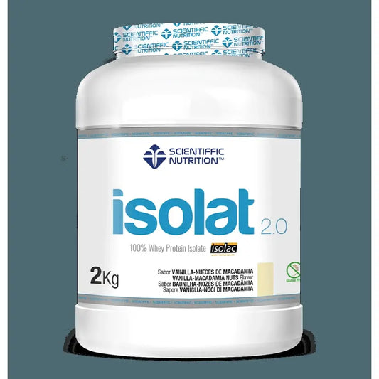 Scientiffic Nutrition Isolat 2.0 Vainilla Nueces Macadamia, 2000 gramos