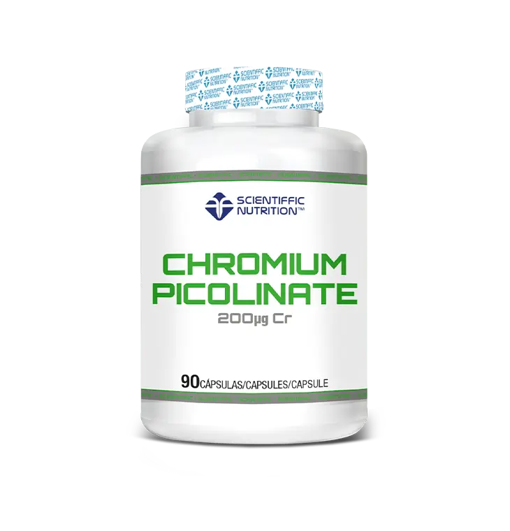 Scientiffic Nutrition Picolinato De Cromo Cápsulas, 90 capsulas