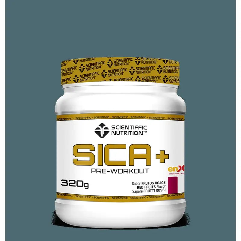 Scientiffic Nutrition Sica+ Preworkout Frutos Rojos , 320 gramos