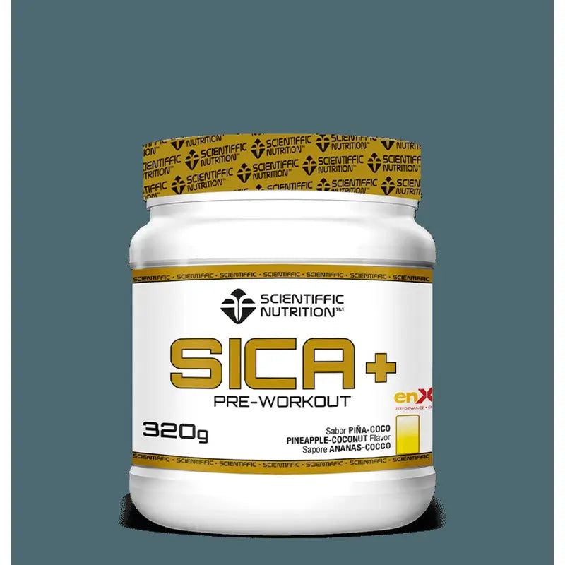 Scientiffic Nutrition Sica+ Preworkout Piña Coco , 320 gramos