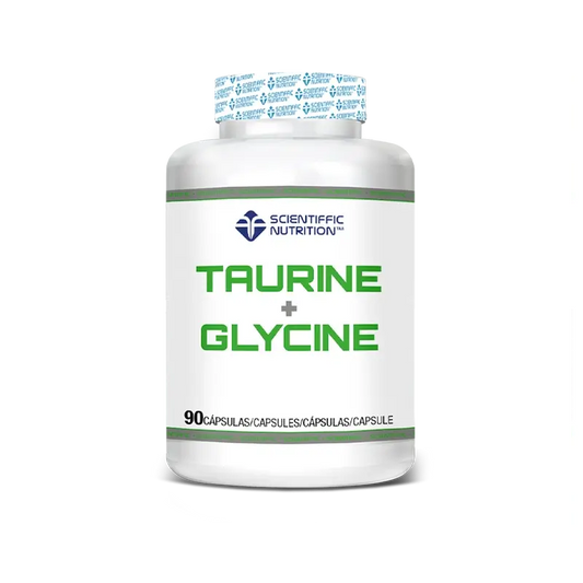 Scientiffic Nutrition Taurine + Glycine 90 Caps , 90 capsulas