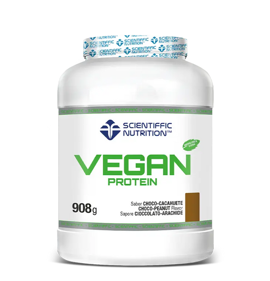 Scientiffic Nutrition Vean Protein Choco Cacahuete, 908 g