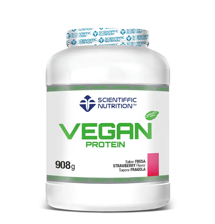 Scientiffic Nutrition Vean Protein Fresa - Nata, 908 g