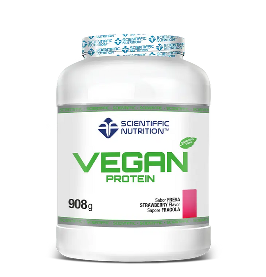 Scientiffic Nutrition Vean Protein Fresa - Nata, 908 g