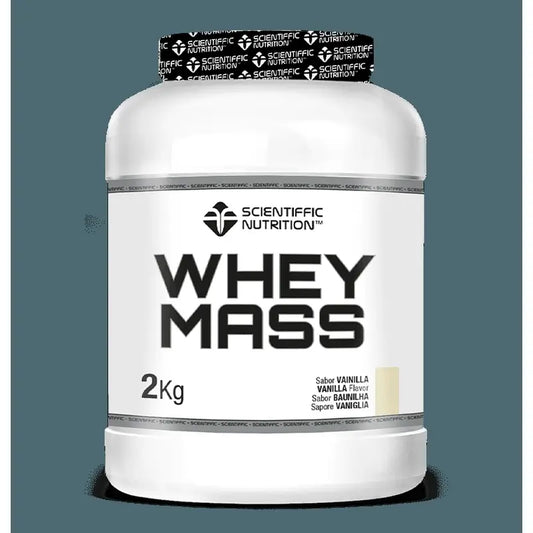 Scientiffic Nutrition Whey Mass Vainilla, 2000 gramos