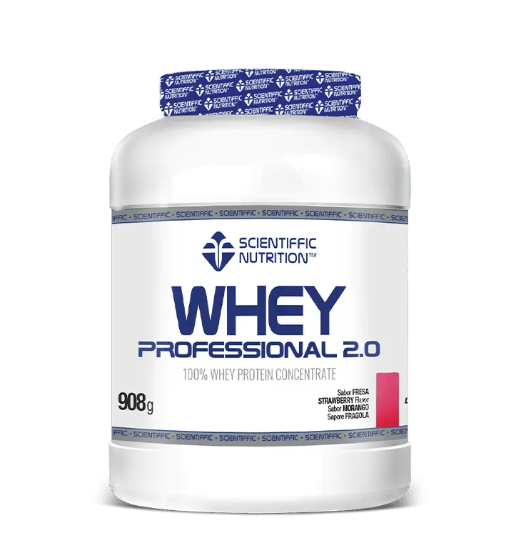 Scientiffic Nutrition Whey Professional 2.0 Fresa, 908 g