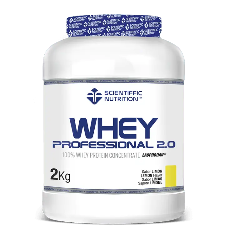 Scientiffic Nutrition Whey Professional 2.0 Limón, 2 kg