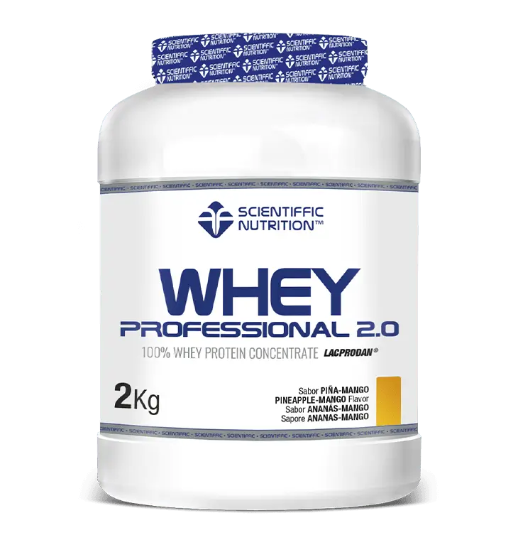 Scientiffic Nutrition Whey Professional 2.0 Piña Mano, 2 kg